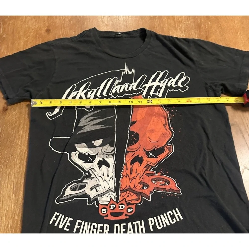 Five Finger Death Punch Jekyll And & Hyde T-Shirt Official Size M Black‎
